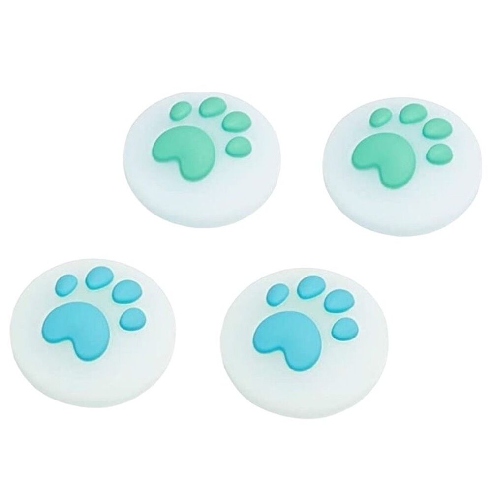 New Paw Print Dog Cat Thumb Covers Protectors For Nintendo Switch Lite